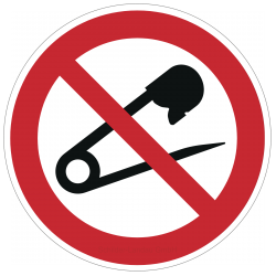 Nadeln einstechen verboten