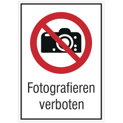 Fotografieren verboten...