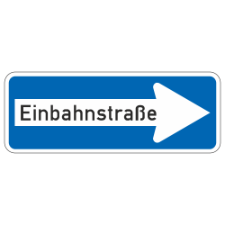 Einbahnstraße rechts StVO...