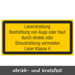 Laserstrahlung Laser Klasse...