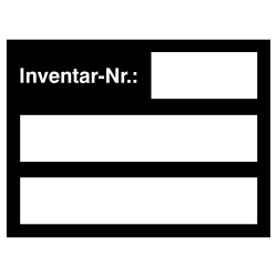 Inventar-Nr.: / schwarz