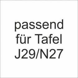 Namensstreifen zum Schieben...