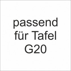 Namensstreifen G20 Tafel...